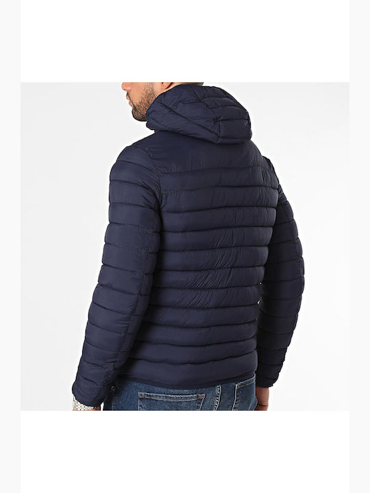 Sergio Tacchini Ανδρικό Χειμωνιάτικο Μπουφάν Puffer Nav/hum