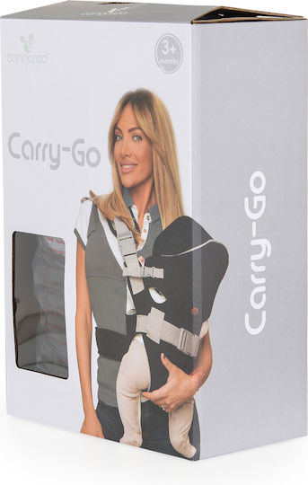 Cangaroo Κλασικός Μάρσιπος Carry Go Ροζ με Μέγιστο Βάρος 13kg