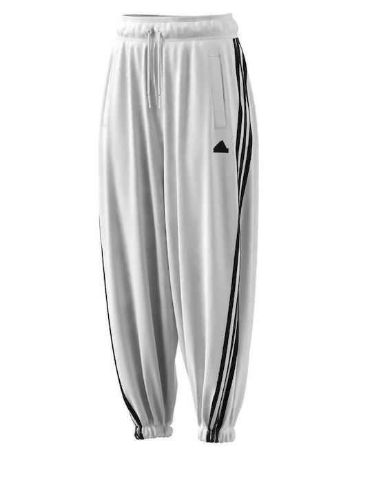 adidas Future Icons 3-Stripes Παντελόνι Φόρμας White
