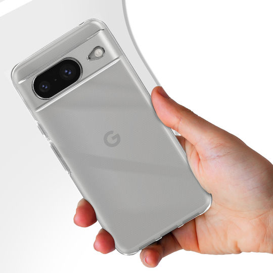 Case Google Pixel 8 Soft Silicone Gel Lightweight Bigben Transparent