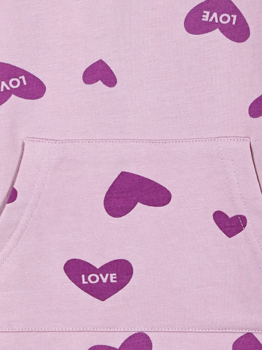 Kinderkleid Mädchenkleider Langärmelig Dusty Lilac