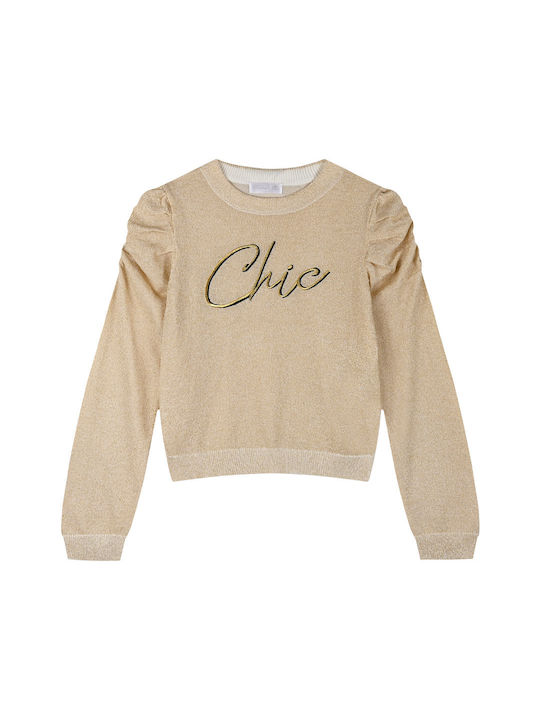 Energiers Kids Sweater Long Sleeve Gold