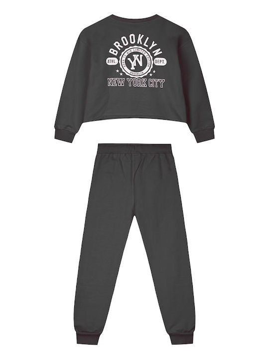 Energiers Kinder Sweatpants Set - Jogginganzug black