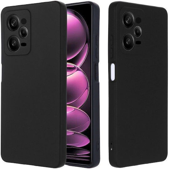 Soft Flexible Rubber Back Cover Σιλικόνης Μαύρο (Poco X5 Pro)