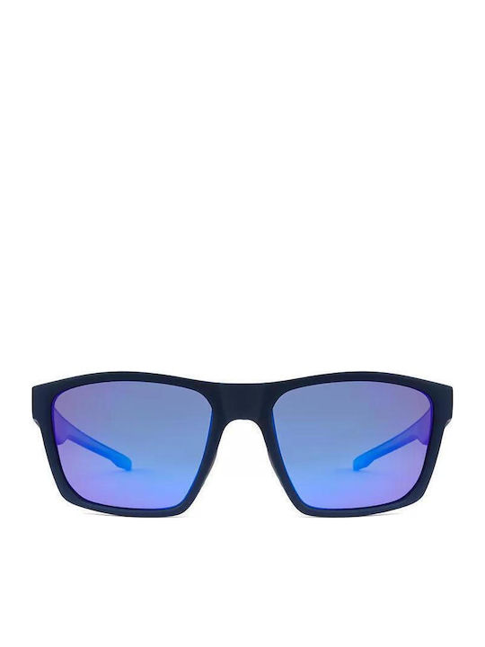 Polareye Sunglasses Navy Blue with Acetate Frame & Blue Lens