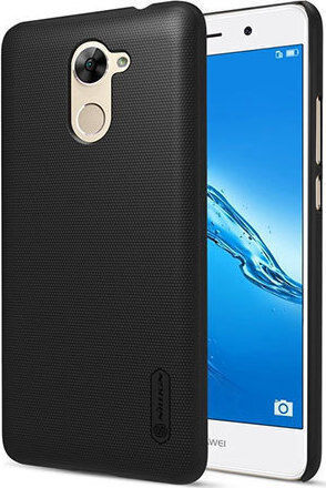 Nillkin Super Frosted Задна корица Изкуствена кожа Черен (Huawei Y7 2018/Y7 Prime 2018)