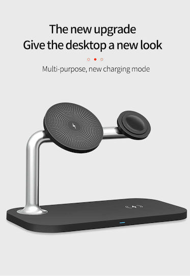Factory Încărcător Wireless (Qi Pad) 15W Livrarea energiei / Quick Charge 3.0 Negruς (OJD-85)