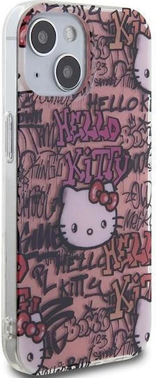 Hello Kitty Задна корица Пластмаса Розов (iPhone 15)