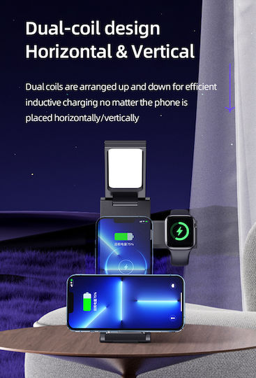 Usams Wireless Charger (Qi Pad) 15W Blacks (US-CD181)