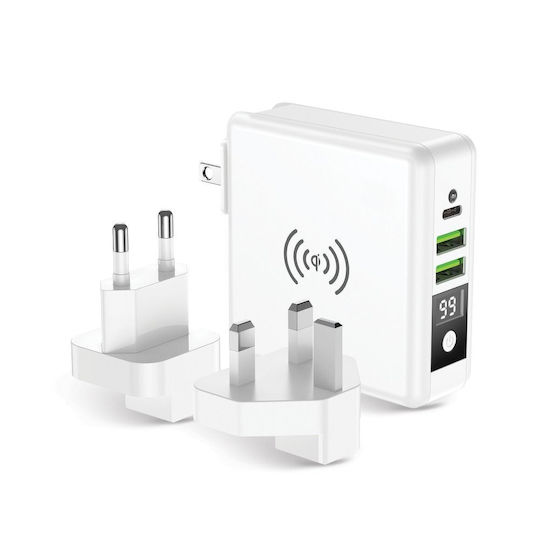 Forcell Handyladegerät Ohne Kabel 15W Schnellaufladung 3.0 (FOCH-072475)