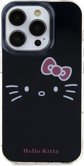 Hello Kitty Задна корица Пластмаса Черен (iPhone 14 Pro)
