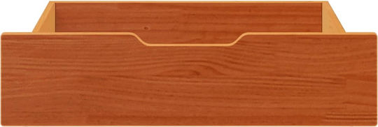vidaXL Bed Drawer made of Wood Brown Candle 65x55x16cm 2pcs