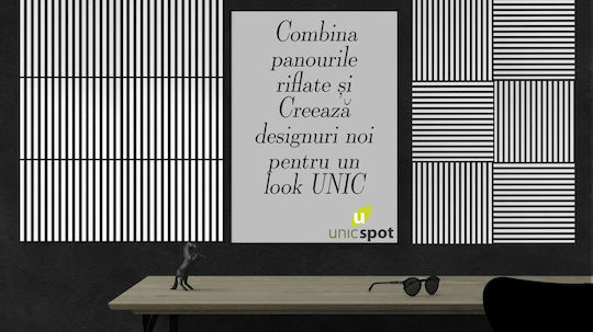 Panouri Decorative 3D Flat Acoustic MDF Alb 60x60 cm 4 Bucăți Panouri Decorative 3D Flat Acoustic MDF Alb 60x60 cm 4 Bucăți