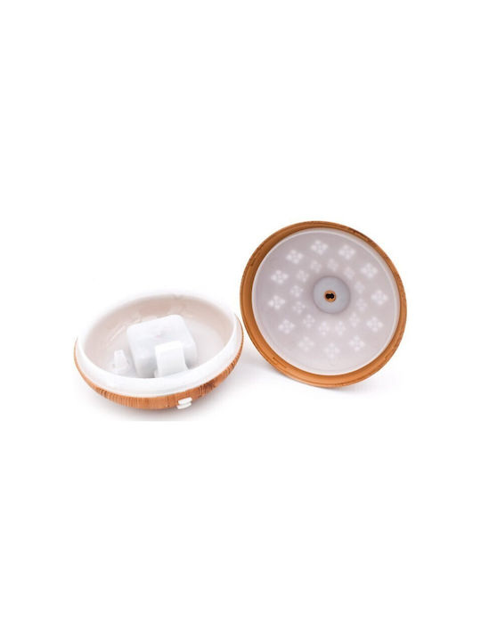 Andowl LED Aromatherapie-Diffusor Ultraschall mit Timer Braun 210ml 00219