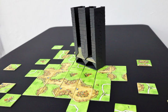 Turn de distribuire plăci Gamemaker potrivit pentru Carcassonne