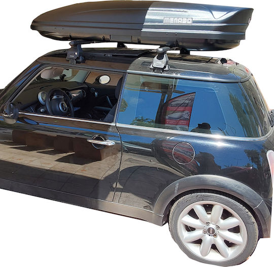 Menabo Μπάρες Οροφής Μεταλλικές για Mini Cooper 2001-2013 (Σετ με πόδια)