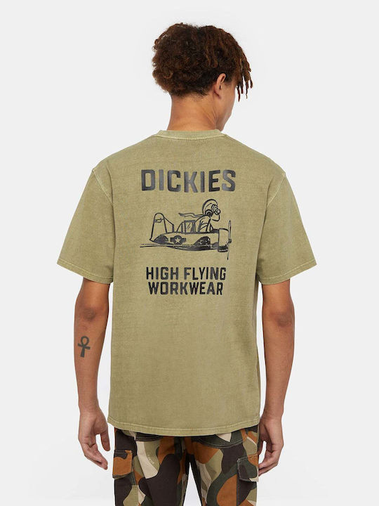 Dickies Herren T-Shirt Kurzarm Khaki