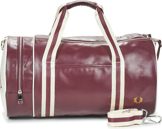 Fred Perry Sack Voyage Back 31.1lt Brown made of Artificial Leather L46xW46xH46cm