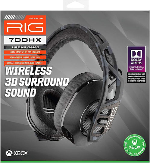 Plantronics RIG 700HX Ασύρματο Over Ear Gaming Headset με σύνδεση USB Urban Camo