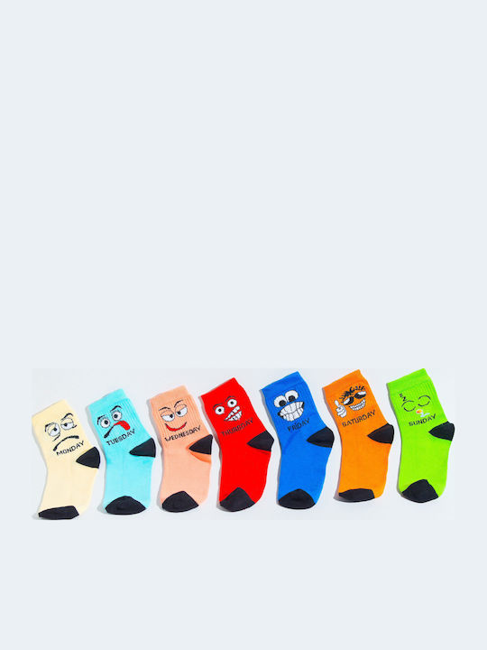 Kids' Socks Multicolored 7 Pairs