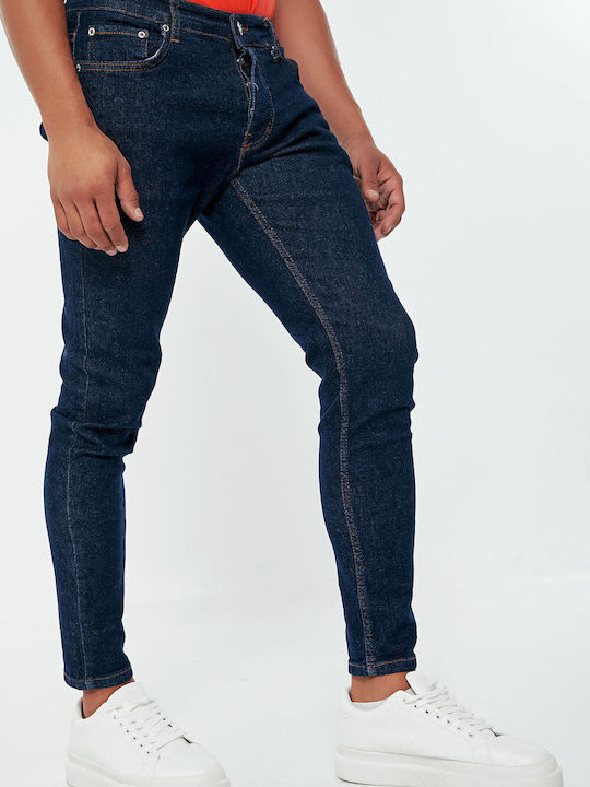Ανδρικό Παντελόνι Τζιν Slim Fit Μπλε