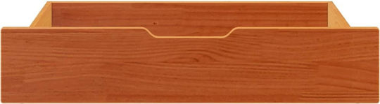 vidaXL Sertar de pat din Lemn Brown Candle 80x55x16cm 2buc