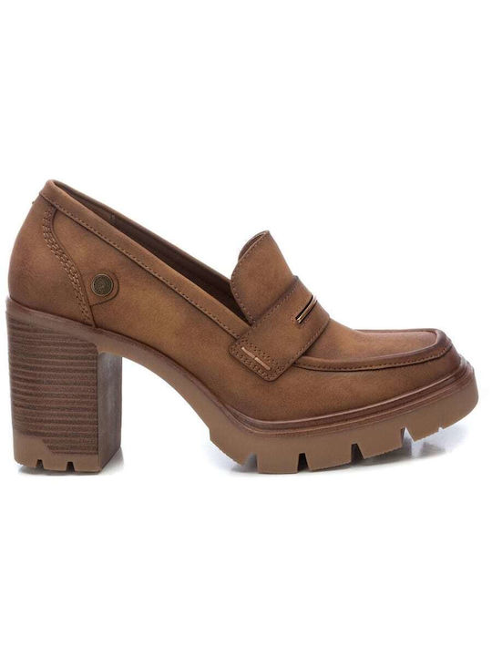 Refresh Tabac Brown High Heels