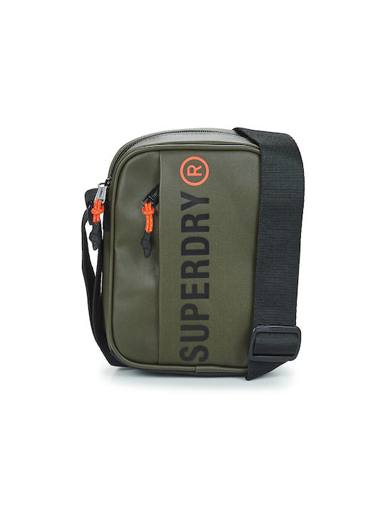 Superdry Мъжка Чанта Рамо / Кросбоди Каки