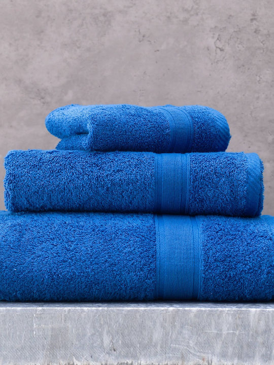 Rythmos Bath Towel Illusion 100x150cm Petrol Weight 480gr/m²