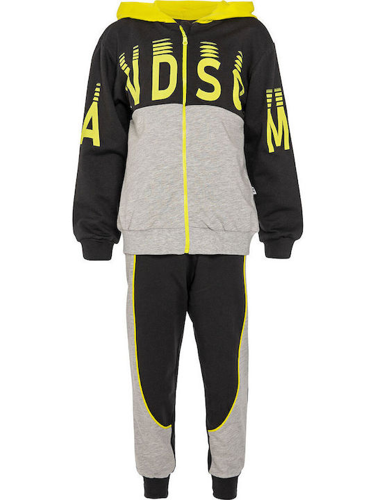 Kinderbekleidungsset 2-teilig Jacke mit Kapuze + Petrolfarbene Jogginghose