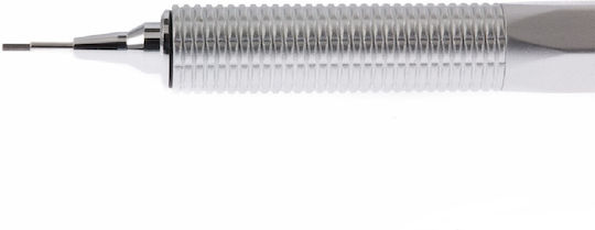 Twsbi Precision Fix Pipe Механичен Молив Метално с Гума 1бр Сребрист