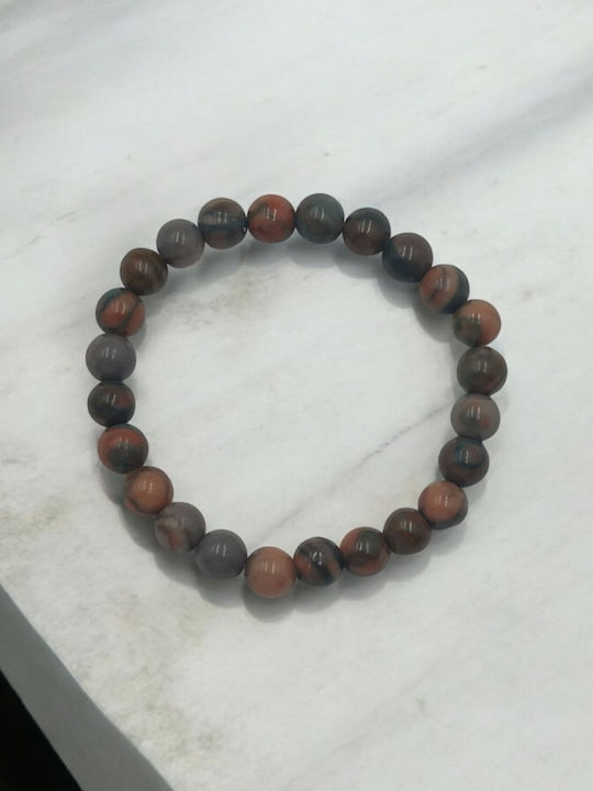 Elastic Bracelet with Natural Stones