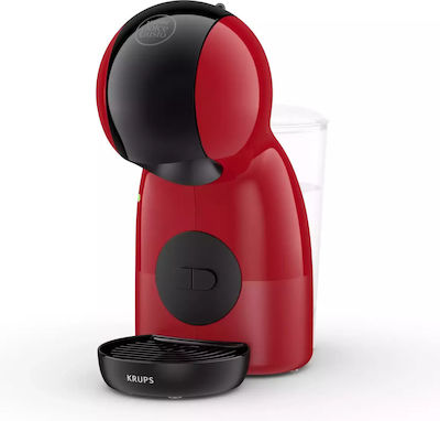 Krups Piccolo XS Mașină de Cafea pentru Capsule Dolce Gusto Presiune 15bar Roșie