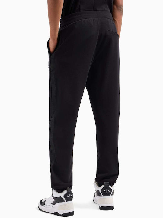 Armani Exchange Herren-Sweatpants Schwarz