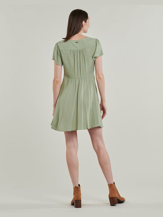 Pepe Jeans Denim Dress All Day Khaki