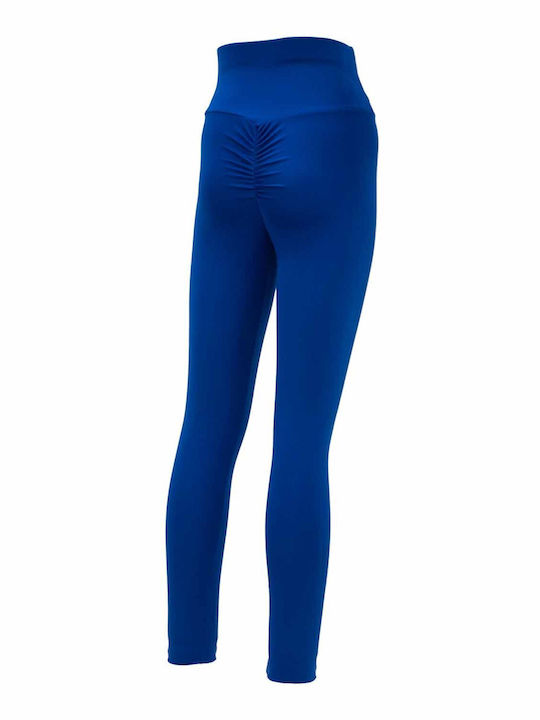 Women's Legging Shiny Blue