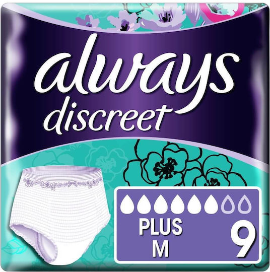 Always Discreet Plus Σερβιέτες Ακράτειας