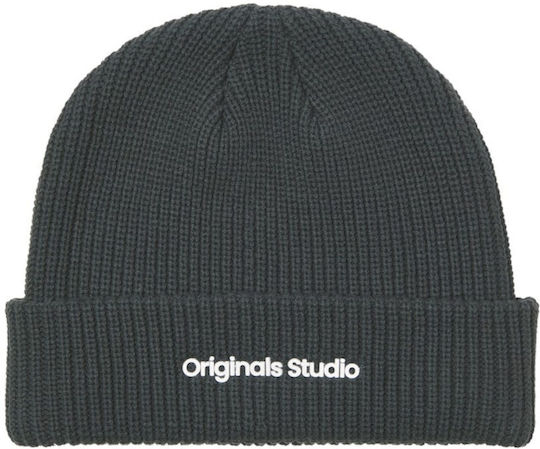 Beanie Masculin Căciulă Tricotat în culoarea Gri