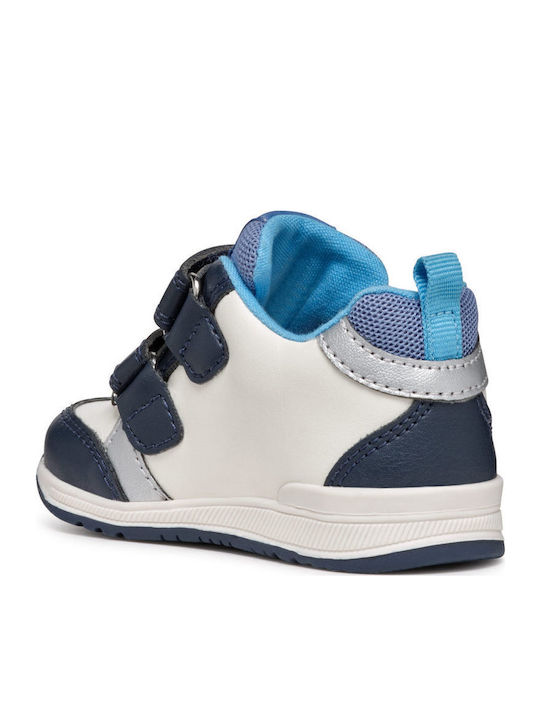 B Rishon Παιδικά Sneakers Ανατομικά με Σκρατς Navy Μπλε