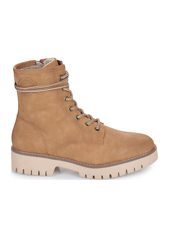 Essentials Stiefeletten Damen Braun