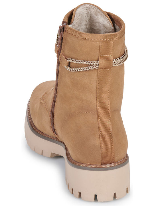 Essentials Stiefeletten Damen Braun