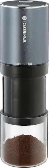 Zassenhaus Electric Set Spice Mills made of Metal in Brown Color 21cm 1pcs