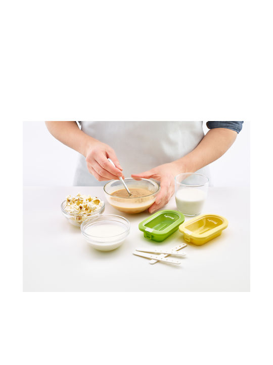 Lekue Silicone Ice Cream & Ice Lolly Baking Pan 4pcs