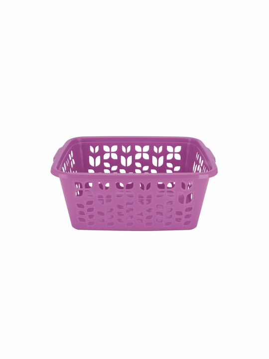 Coș De Rufe Din Plastic 20lt 48x35x20,5cm Alb