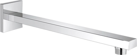 Vinci Set Mischer & Duschkopf für Wandmontage für Dusche Silber