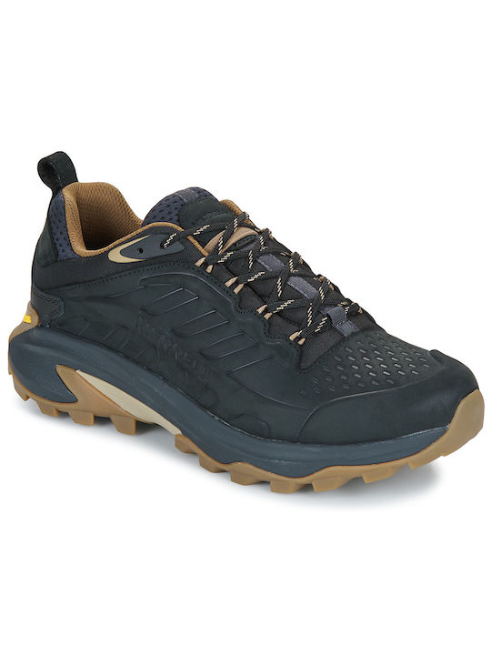 Merrell Moab Speed 2 Ανδρικά Ορειβατικά Παπούτσια Αδιάβροχα Μαύρα