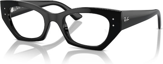 Ray Ban Plastic Eyeglass Frame Butterfly Black RB7330 8260