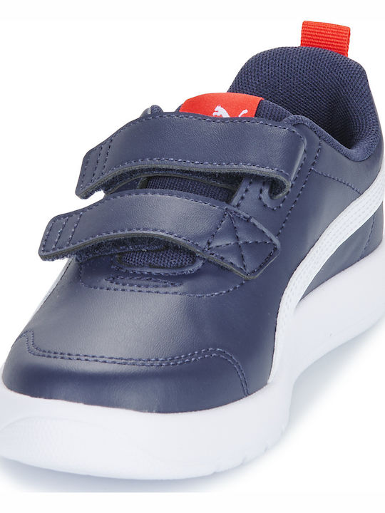 Courtflex V3 V Ps Kids Sneakers with Scratch Blue