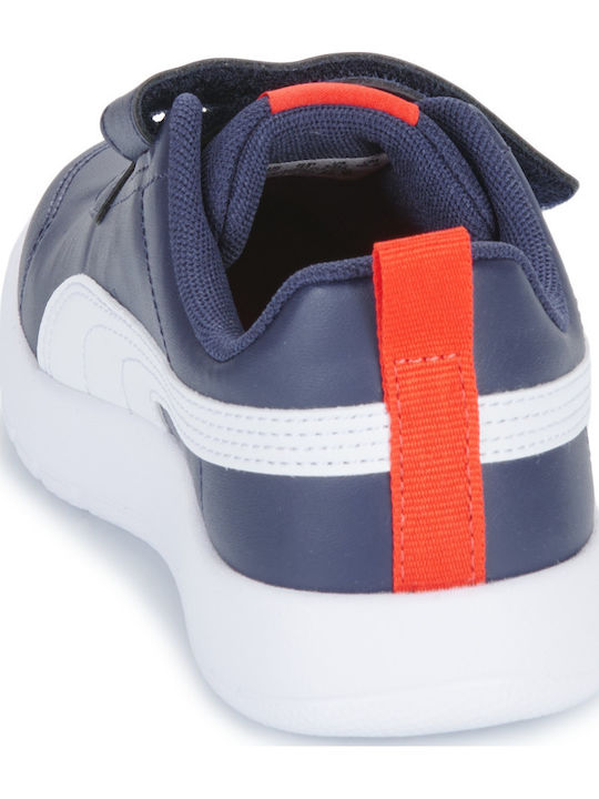 Courtflex V3 V Ps Kids Sneakers with Scratch Blue