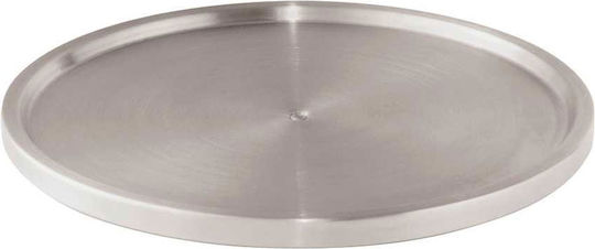 Wenko Επιτραπέζια Βάση Inox 26.5x26.5x1.5εκ. Ασημί